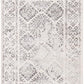 Marokkanischer Boho Abgenutzter Teppich Ivory / Grau