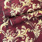 Putz Wand Kunst 33'L x 20.5"W Klassische Unpasted Verflochtene Rebe und Blumen Tapete, Wasserabweisend