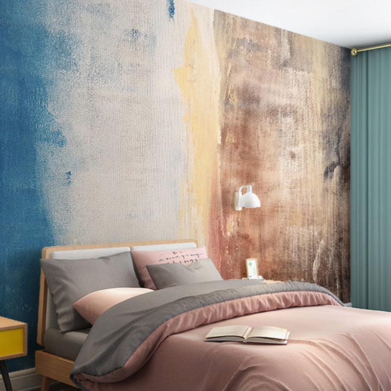 Extra Large Moderne Frische Wandmalereien Mehrfarbige Aquarelle Wanddekoration, Personalisierte Größe Verfügbar