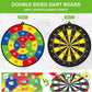 Frendorf | Großes doppelseitiges Dartboard für Kinder – Spielen, Lernen und Entspannen