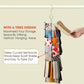 Multi-Hook Rutschfester Krawattenhalter – 360-Grad schwenkbarer Gürtelregal, platzsparender Organizer für Krawatten und Schals, ideal für Kleiderschrank und Garderobe, perfektes Geschenk für Männer