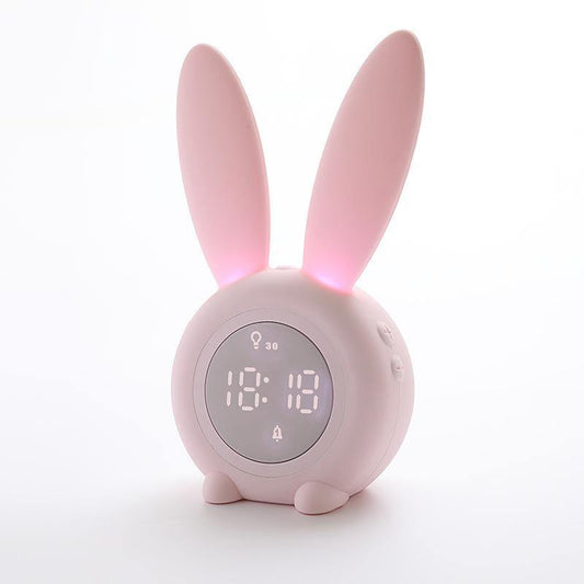 Niedlicher langer Hase-Ohr-Digitaluhr