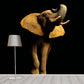 Frendorf | Foto Stil Olifant Wandkunst Extra Groß Wandtapete für Akzentwand, Personalisierte Größe Verfügbar