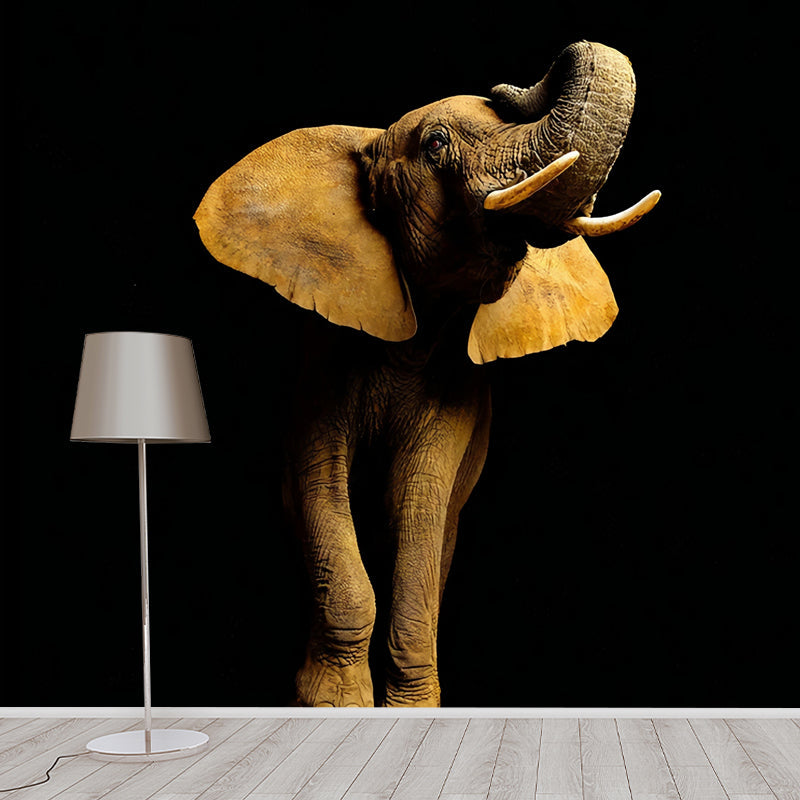 Frendorf | Foto Stil Olifant Wandkunst Extra Groß Wandtapete für Akzentwand, Personalisierte Größe Verfügbar
