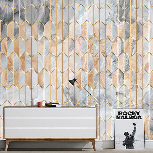 Frendorf | Giant Cool Muur voor Galerij met Raster en Parallellogram, Aangepaste Grootte Beschikbaar