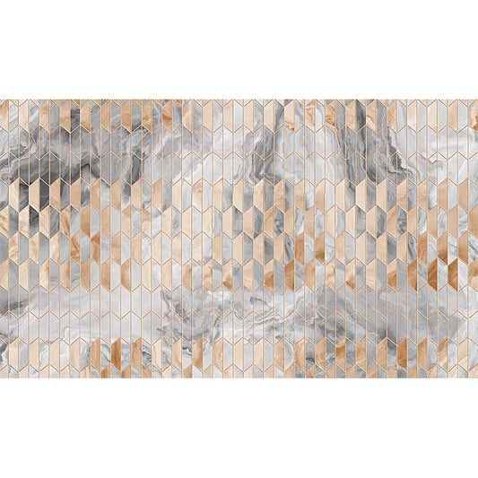 Frendorf | Giant Cool Muur voor Galerij met Raster en Parallellogram, Aangepaste Grootte Beschikbaar