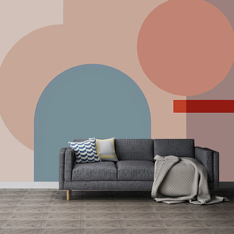 Frendorf | Volle Maat Wandbedekking Unieke Noviteit Onregelmatige Geometrieën Wandmuur in Multikleur