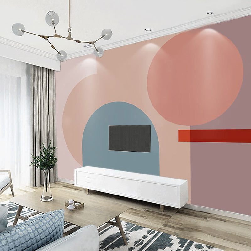 Frendorf | Volle Maat Wandbedekking Unieke Noviteit Onregelmatige Geometrieën Wandmuur in Multikleur