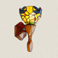 Frendorf | Gelbe Libelle Dekor Wandlampe Vintage Buntglas 1 Kopf Wandlampe Beleuchtung für Flur