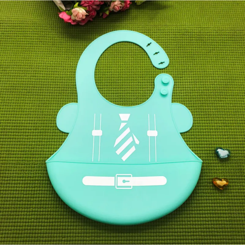Frendorf | Kinder Lätzchen Set – Bunte Silikon Lätzchen mit Tiermotiven für Babys