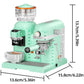 924PCS Kaffeemaschine Bauklötze Set Mini Mühle Montage Modell Ziegel Spielzeug Schreibtisch Dekoration Kinder Weihnachten Geschenke