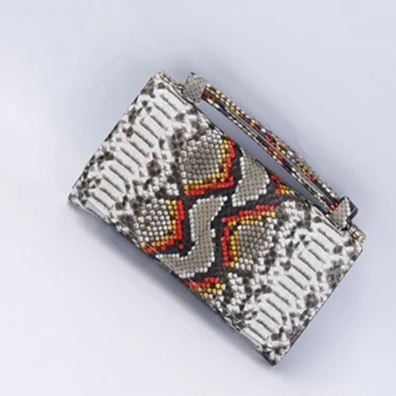 Frendorf | Serpentinite Fashion Damen Kleine Clutch Schultertasche