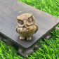 Frendorf 3.5cm natürliche Kristall Eule Ornament Edelstein Dekoration