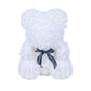 Frendorf | Valentinstag Geschenk Rose Bär Ewige Blume Rose Teddybär PE Schaum Bär 25cm Valentinstag