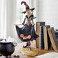 Frendorf | Halloween-Figurine | Handgemachte Hexendekoration | Harz