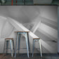Illustrationsstil Wandtapete mit 3D stereo-geometrien Groß für Café, Personalisierte Größe verfügbar