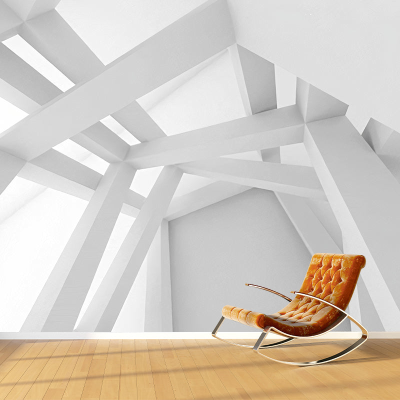 Illustrationsstil Wandtapete mit 3D stereo-geometrien Groß für Café, Personalisierte Größe verfügbar