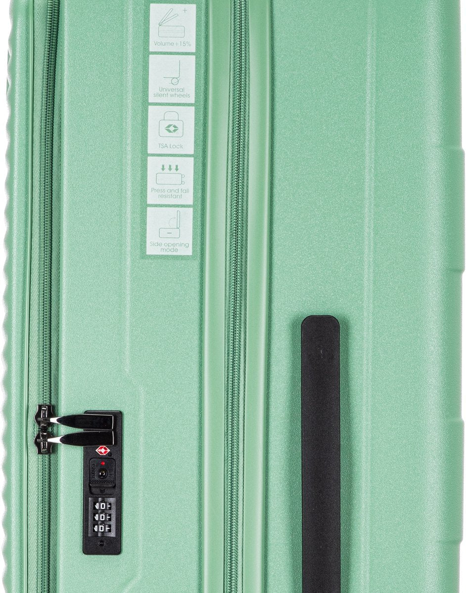 Frendorf | 2-teilige Hartschalen-Kofferset mit Laptopfach – Berlin