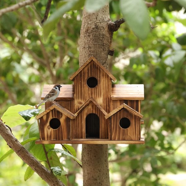 Frendorf | Vogelhaus mit 6 Löchern