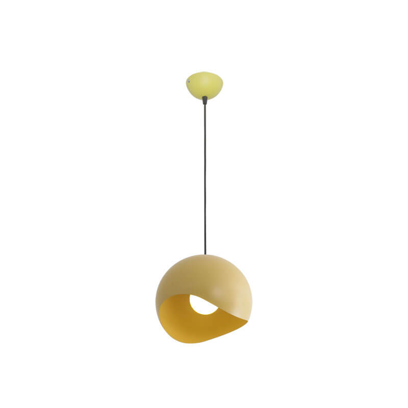 Frendorf | LumiMacaron Modernes Design Pendelleuchte | Farbiges Metall | 1-flammig | Stilvolle Beleuchtung | Deko für Zuhause
