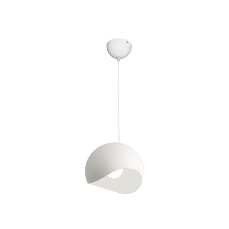 Frendorf | LumiMacaron Modernes Design Pendelleuchte | Farbiges Metall | 1-flammig | Stilvolle Beleuchtung | Deko für Zuhause