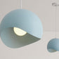 Frendorf | LumiMacaron Modernes Design Pendelleuchte | Farbiges Metall | 1-flammig | Stilvolle Beleuchtung | Deko für Zuhause