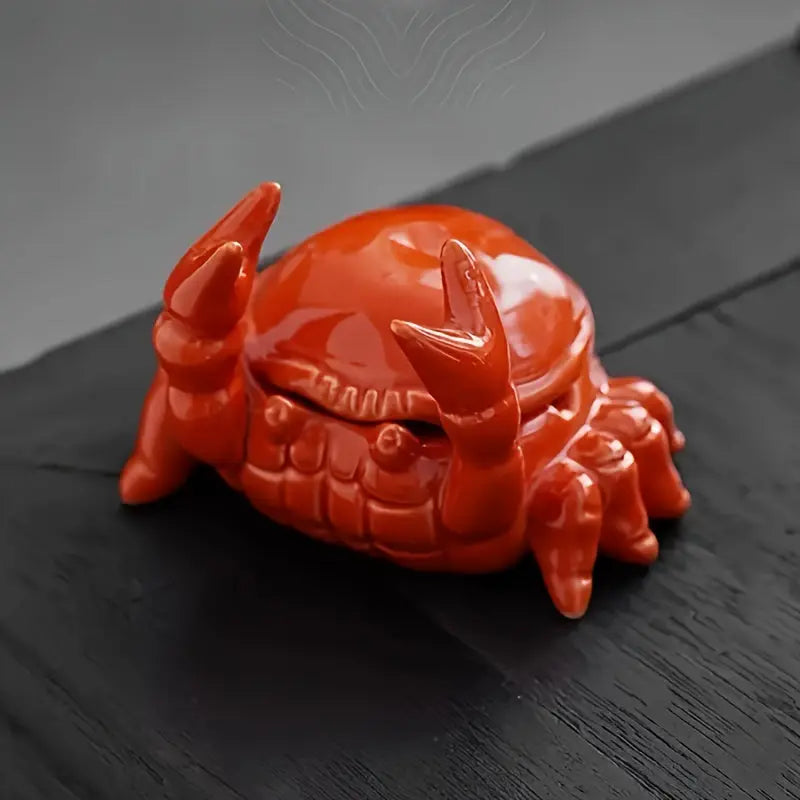 Frendorf | CrabbySmoke – Einzigartiger krabbenförmiger Aschenbecher mit Deckel