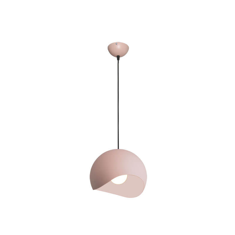 Frendorf | LumiMacaron Modernes Design Pendelleuchte | Farbiges Metall | 1-flammig | Stilvolle Beleuchtung | Deko für Zuhause