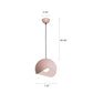 Frendorf | LumiMacaron Modernes Design Pendelleuchte | Farbiges Metall | 1-flammig | Stilvolle Beleuchtung | Deko für Zuhause