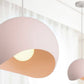 Frendorf | LumiMacaron Modernes Design Pendelleuchte | Farbiges Metall | 1-flammig | Stilvolle Beleuchtung | Deko für Zuhause