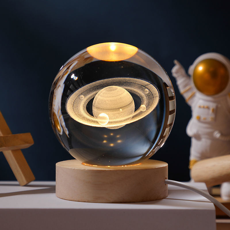 Frendorf | Leuchtende Kristallkugel Nachtlampe