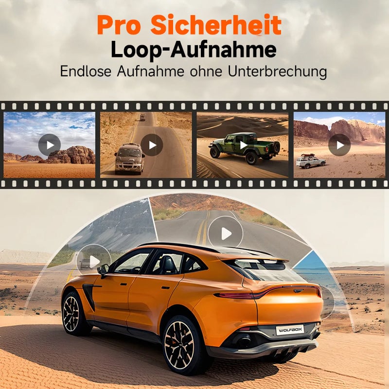 Frendorf | 10-Zoll-HD-Multifunktions-Autorekorder mit Touchscreen