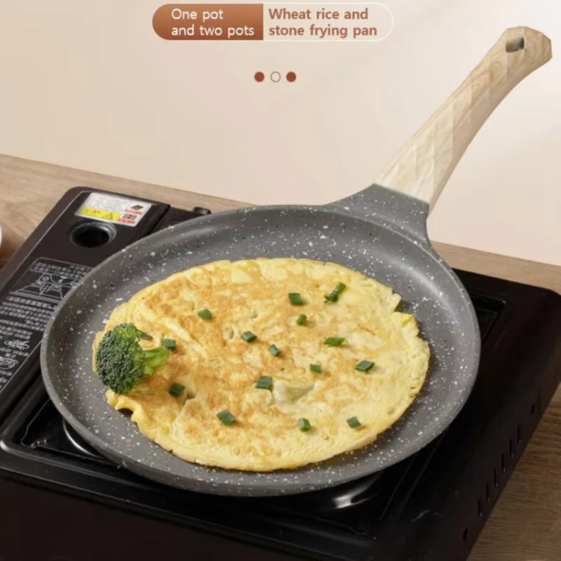 Maifan Stein Non Stick Bratpfanne Induktionskocher Gasherd Kochgeschirr