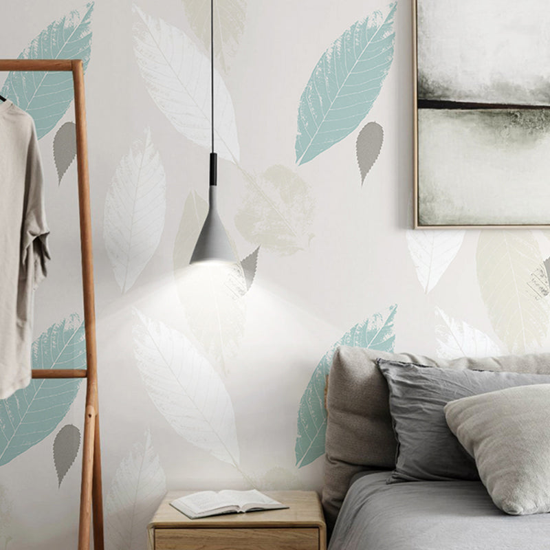 Frendorf | Beige Veertje Muurschildering Waterbestendige Wandbekleding voor Accentmuur