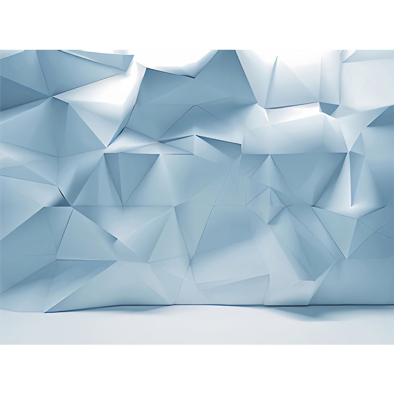 Frendorf | Volledige Muurmuurschilderingen voor Galerij 3D Ongelijke Geometrieën Wandbekleding in Industriële Aandoeningkleur, Vlekbestendig