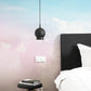 Extra Large Wandbild Rosa Wolke und Blauer Himmel Vliesstoff Wandverkleidung für Wohnkultur, Maßgeschneidert