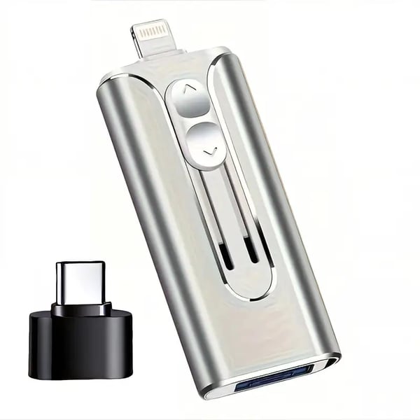 Frendorf | 32~256GB Micro USB + 8 Pin + USB 3.0 4 in 1 Handy Computer U-Disk