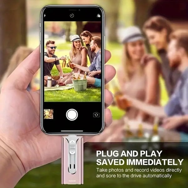 Frendorf | 32~256GB Micro USB + 8 Pin + USB 3.0 4 in 1 Handy Computer U-Disk