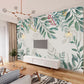 Foto Stil Pflanzen Wandtapete Vollformat Wandverkleidung für Wohnzimmer, Maßgeschneidert