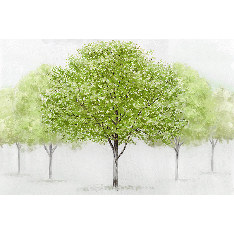 Frendorf | Feuchtigkeitsbeständige hohe Baum Tapete Maßgeschneiderte zeitgenössische Wandkunst für die Wohnkultur