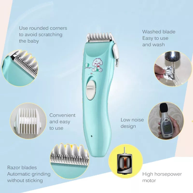 Leiser Kinderhaarrasierer Trimmer