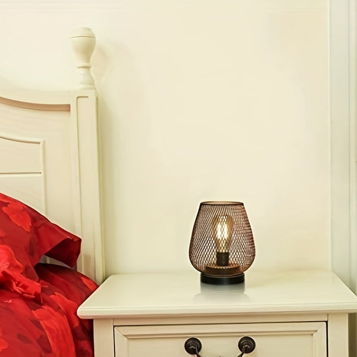 Frendorf | AuroraMesh Tischlampen-Set – Industriestil mit warmem Ambientelicht