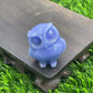 Frendorf 3.5cm natürliche Kristall Eule Ornament Edelstein Dekoration