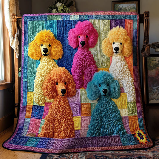 Bunter Hundedecke