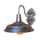 Frendorf | 1 Licht Scheune Wandmontage Licht Antieke Stijl Koper/Roest Smeedijzeren Wandlamp voor Balkon