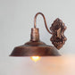 Frendorf | 1 Licht Scheune Wandmontage Licht Antieke Stijl Koper/Roest Smeedijzeren Wandlamp voor Balkon