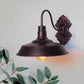 Frendorf | 1 Licht Scheune Wandmontage Licht Antieke Stijl Koper/Roest Smeedijzeren Wandlamp voor Balkon