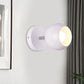 Frendorf | Retro Stijl Globale Muurverlichting 1 Licht Metalen Wandlamp in Wit voor Woonkamer