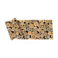Holzscheit Tapetenrolle für Café-Dekoration, natürliche Farbe, 10 Meter x 52 Zentimeter