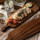 Frendorf | RusticChef - Holzschneidebrett mit Griff zum Kochen und Servieren